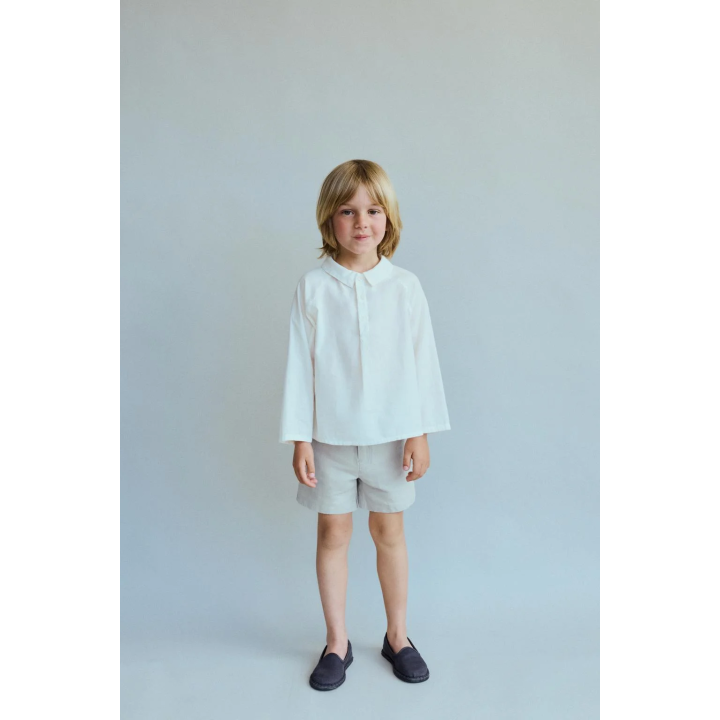 Бермуды из льняно-хлопковой смеси limited edition