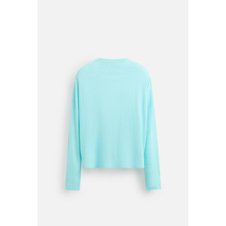 ФУТБОЛКА ИЗ ВИСКОЗЫ И ЛЬНА