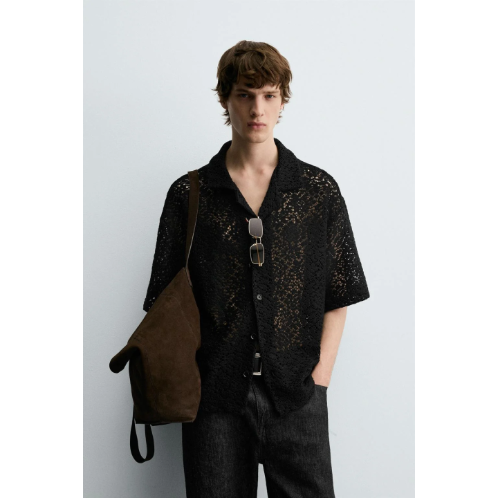 РУБАШКА ИЗ ТКАНИ КРОШЕ