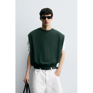 ЖИЛЕТ ИЗ ИНТЕРЛОКА ПИКЕ