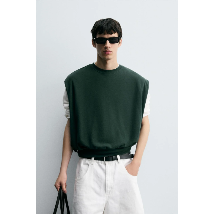 ЖИЛЕТ ИЗ ИНТЕРЛОКА ПИКЕ