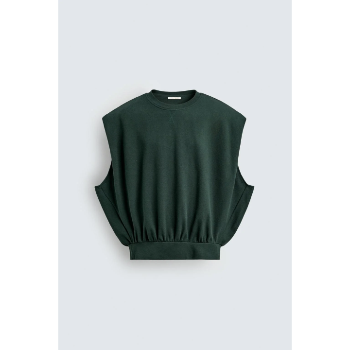 ЖИЛЕТ ИЗ ИНТЕРЛОКА ПИКЕ