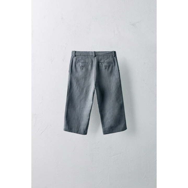 Брюки из льна и хлопка limited edition