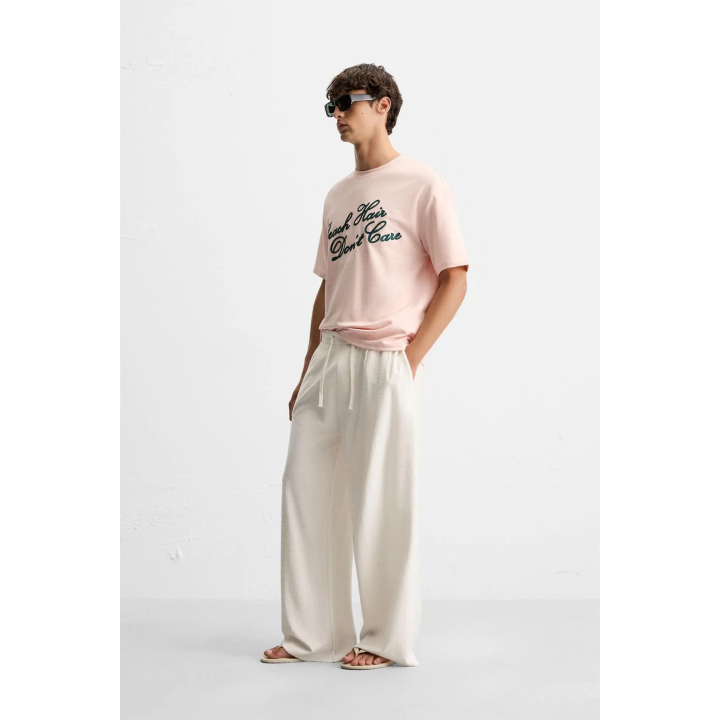 ФУТБОЛКА С ВЫШИТОЙ НАДПИСЬЮ