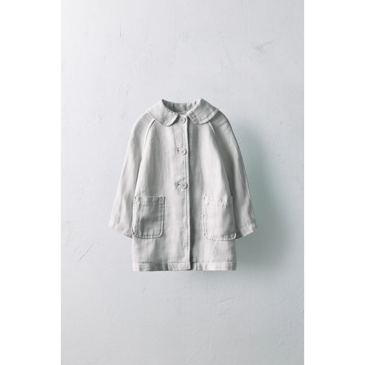 Льняное пальто limited edition 100%