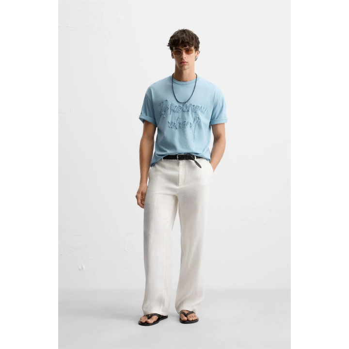 ФУТБОЛКА С РЕЛЬЕФНОЙ НАДПИСЬЮ