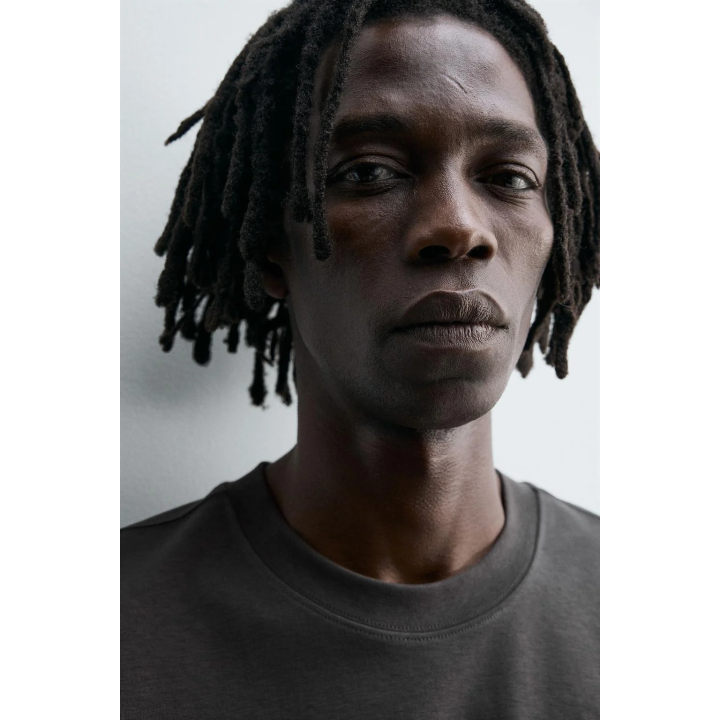 Футболка relaxed fit из интерлока