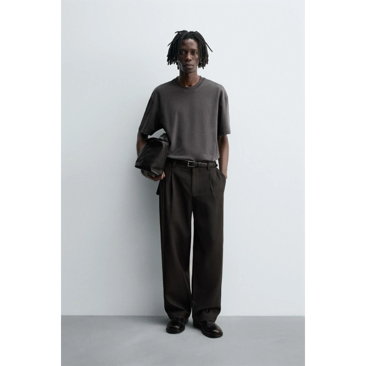 Футболка relaxed fit из интерлока