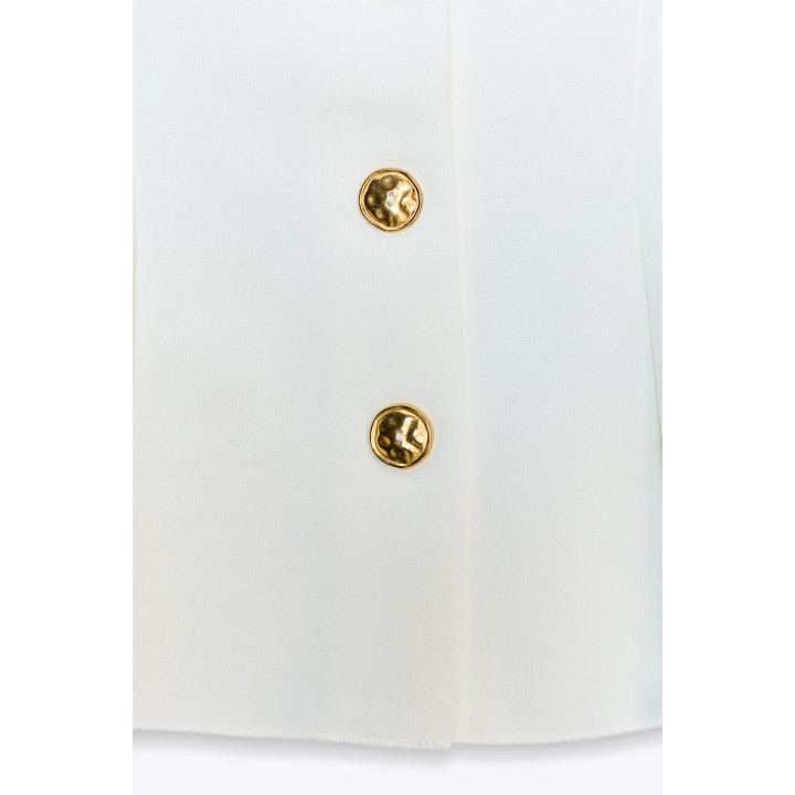 ЭЛАСТИЧНЫЙ ТОП-ЖИЛЕТ С БАСКОЙ