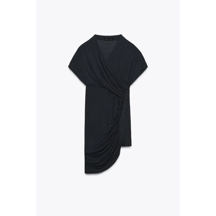 ТОП ИЗ МЯГКОГО МОДАЛА НА ЗАПÁХЕ