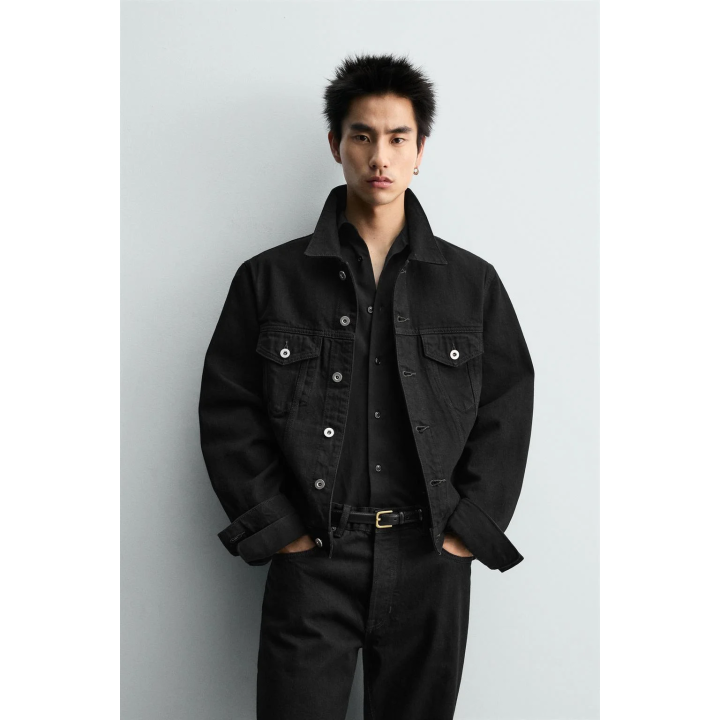 УКОРОЧЕННАЯ ДЖИНСОВАЯ КУРТКА — LIMITED EDITION