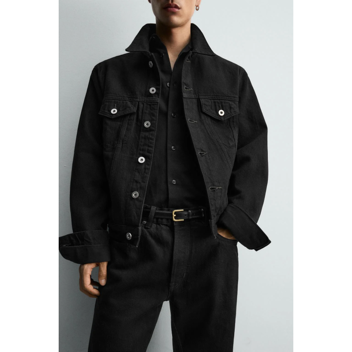 УКОРОЧЕННАЯ ДЖИНСОВАЯ КУРТКА — LIMITED EDITION