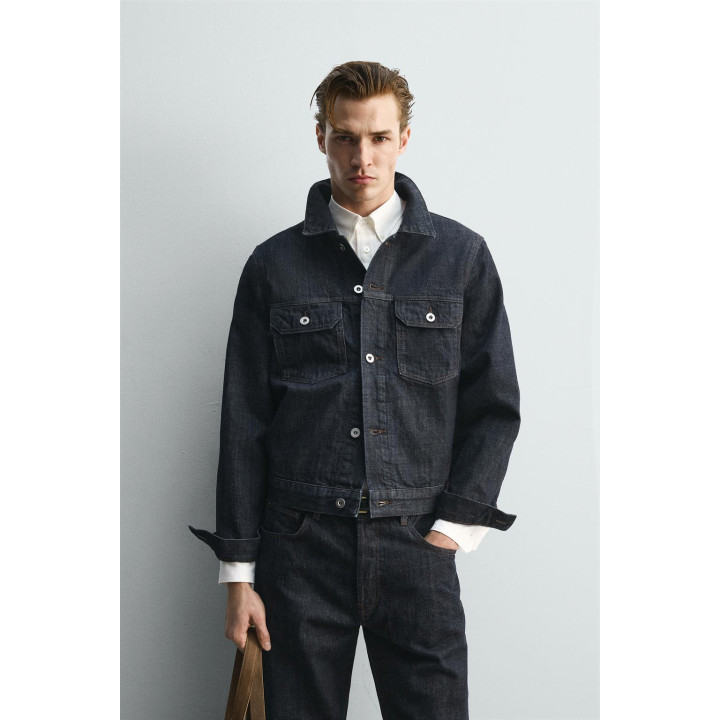 УКОРОЧЕННАЯ ДЖИНСОВАЯ КУРТКА — LIMITED EDITION