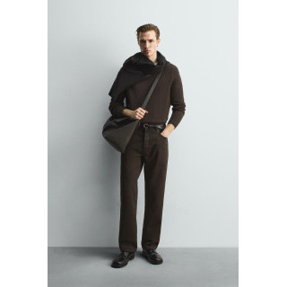 ДЖИНСЫ STRAIGHT FIT С ВОЩЕНЫМ ПОКРЫТИЕМ