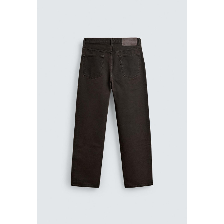 ДЖИНСЫ STRAIGHT FIT С ВОЩЕНЫМ ПОКРЫТИЕМ