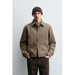 ДЖИНСОВАЯ КУРТКА НА МОЛНИИ