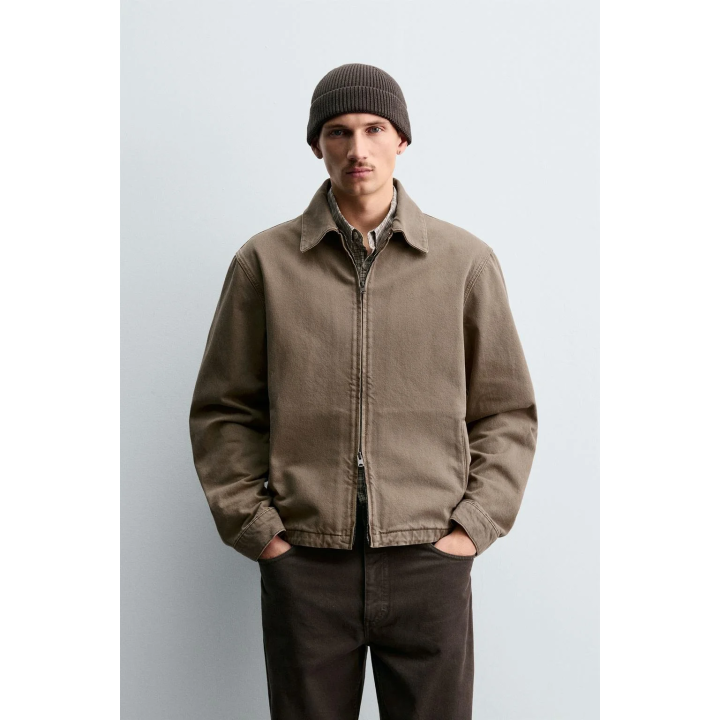 ДЖИНСОВАЯ КУРТКА НА МОЛНИИ