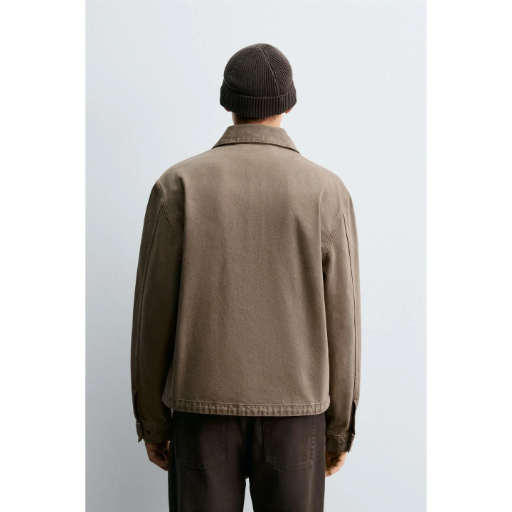 ДЖИНСОВАЯ КУРТКА НА МОЛНИИ