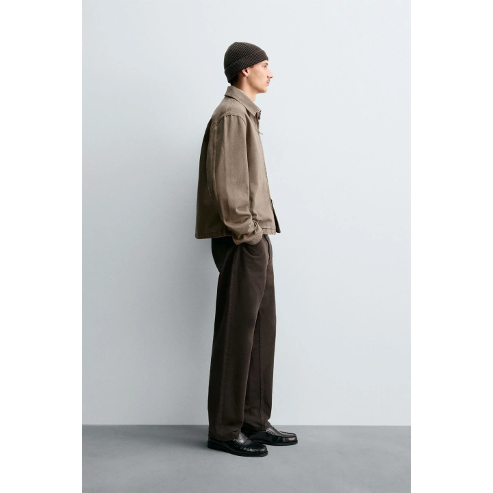 ДЖИНСОВАЯ КУРТКА НА МОЛНИИ