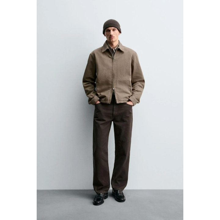 ДЖИНСОВАЯ КУРТКА НА МОЛНИИ