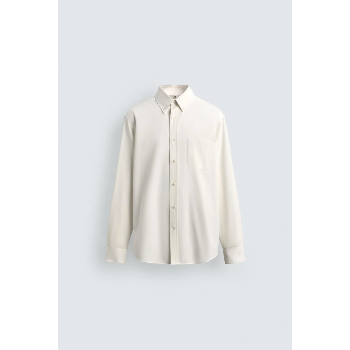 РУБАШКА КЛАССИЧЕСКОГО КРОЯ ИЗ РЕЛЬЕФНОЙ ТКАНИ ЛИМИТИРОВАННАЯ СЕРИЯ