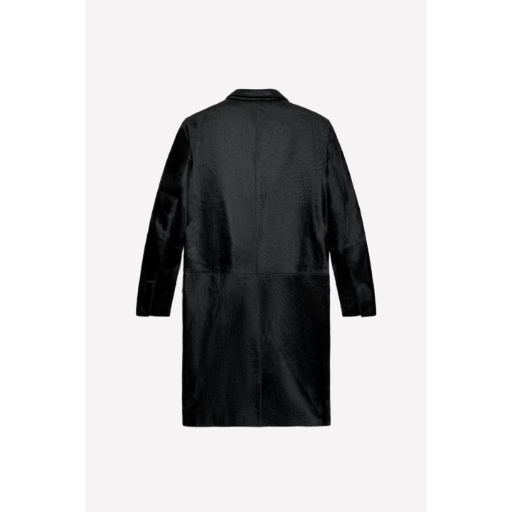 Кожаное овчина пальто ludovic de saint sernin x zara