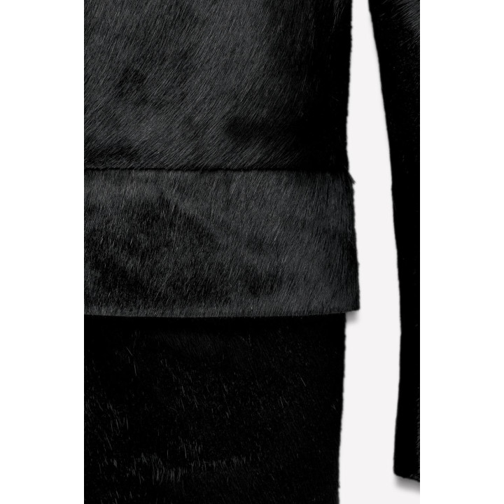 Кожаное овчина пальто ludovic de saint sernin x zara