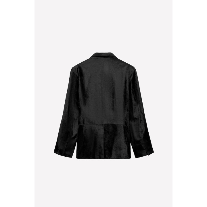 Кожаный блейзер ludovic de saint sernin x zara из овчины