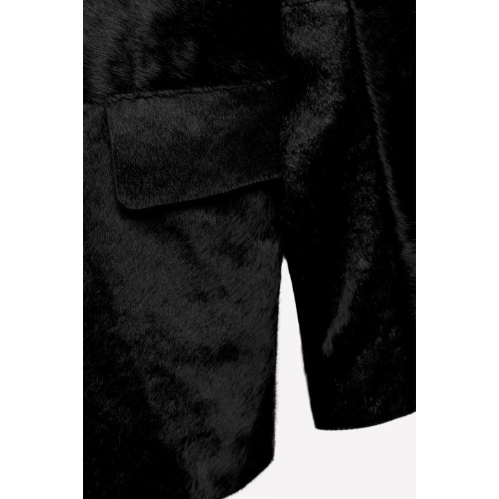 Кожаный блейзер ludovic de saint sernin x zara из овчины