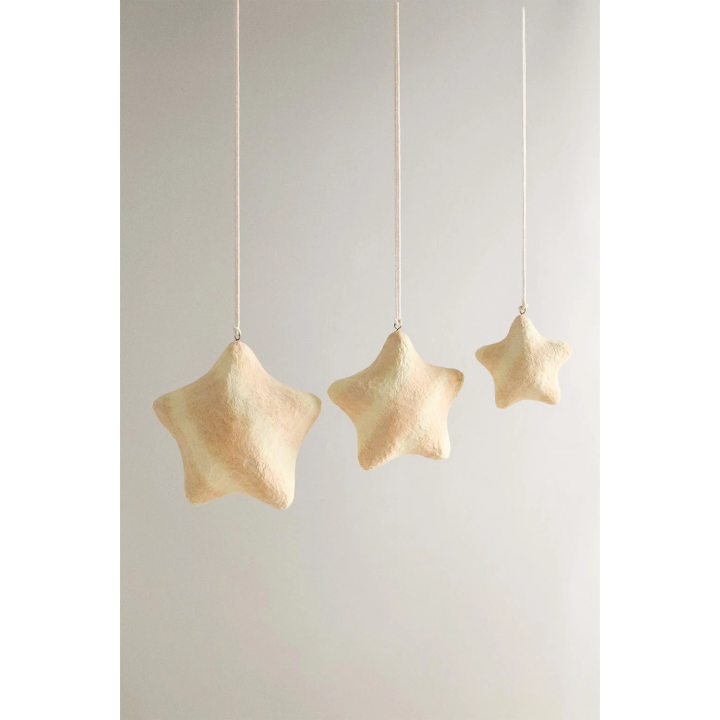 SET OF DECORATIVE STARS (SET OF 3)