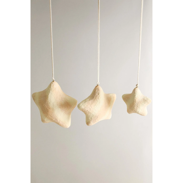 SET OF DECORATIVE STARS (SET OF 3)