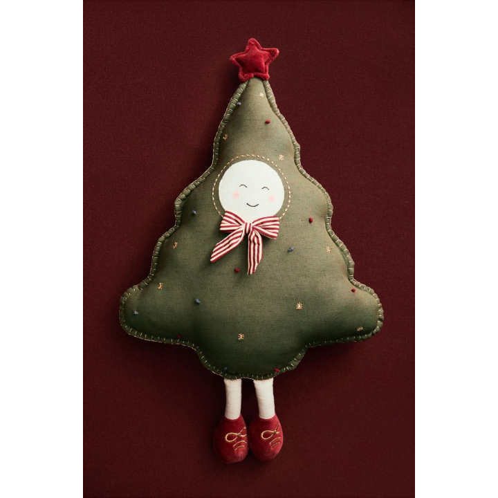 Детский подушка-елочка на рождество