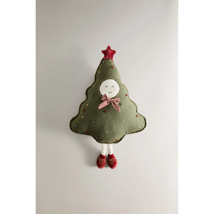 Детский подушка-елочка на рождество