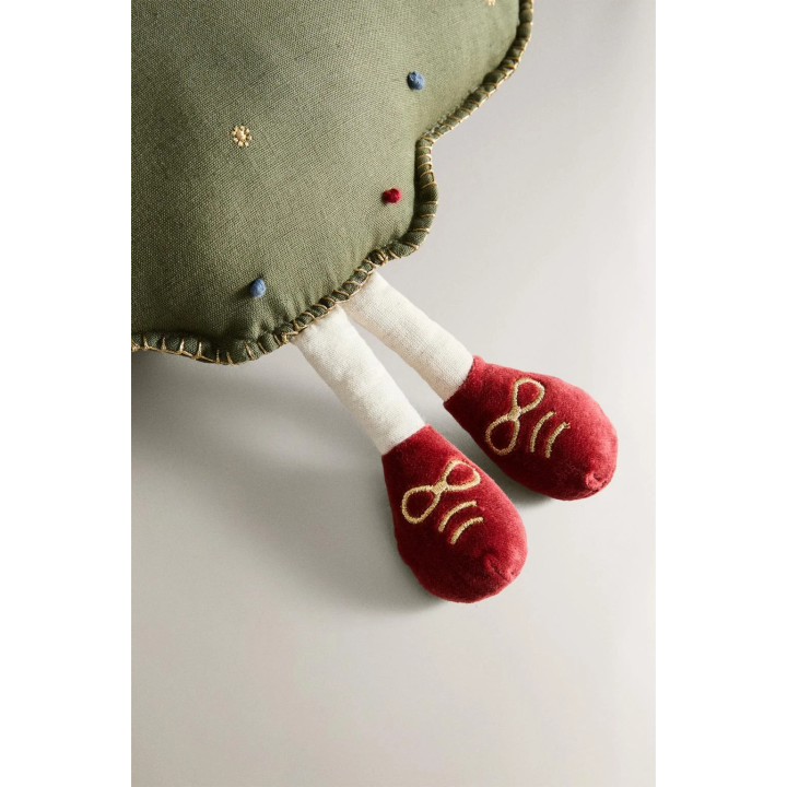 Детский подушка-елочка на рождество