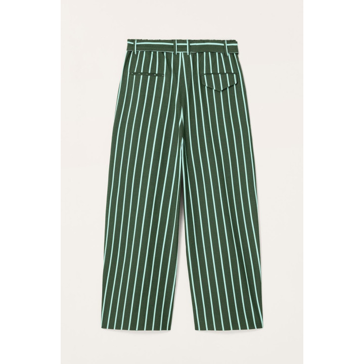 Широкие брюки в полоску limited edition