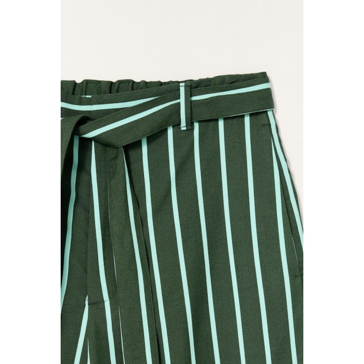 Широкие брюки в полоску limited edition