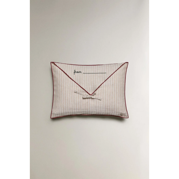 Детский чехол подушки с рождественским письмом