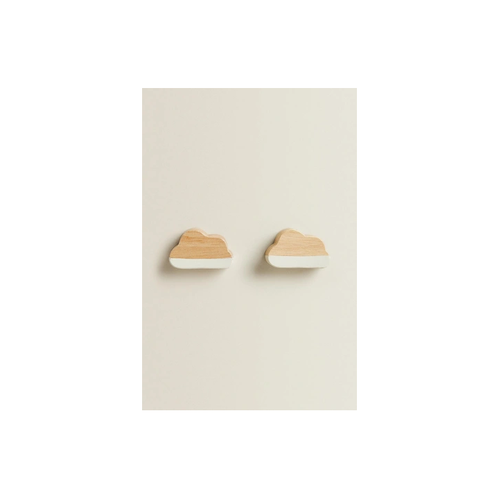 PACK OF CHILDREN'S CLOUD DOOR KNOBS (PACK OF 2)