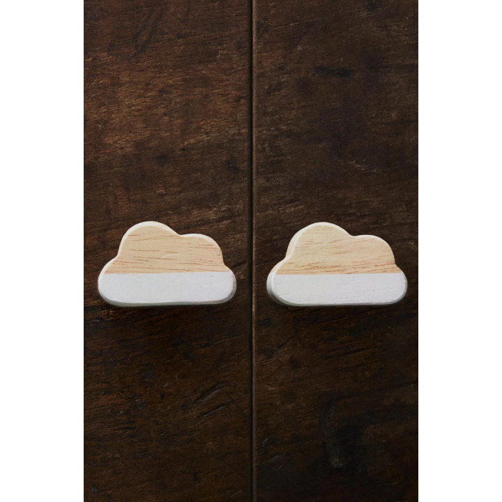 PACK OF CHILDREN'S CLOUD DOOR KNOBS (PACK OF 2)