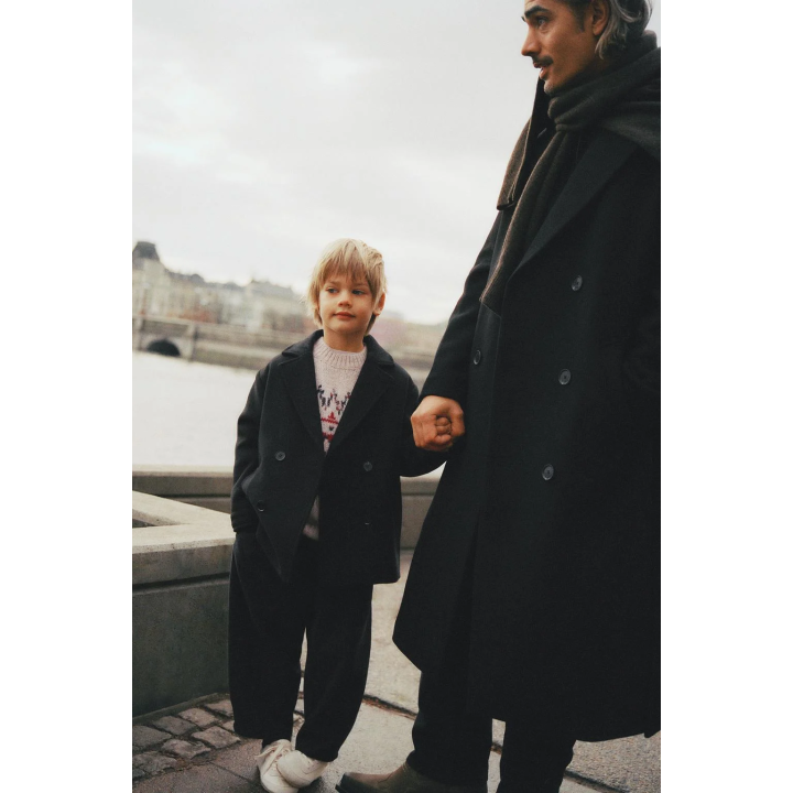 Джемпер с жаккардовым узором