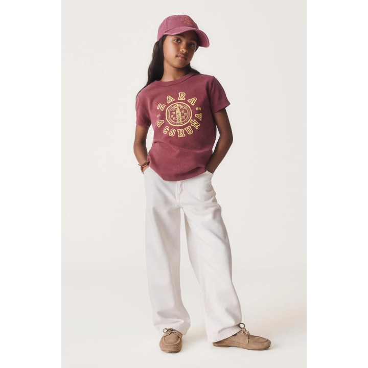 6-14 ЛЕТ/ ФУТБОЛКА В СТИЛЕ ПРЕППИ 50TH ANNIVERSARY