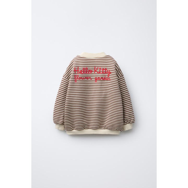 Свитшот в полоску с hello kitty © sanrio