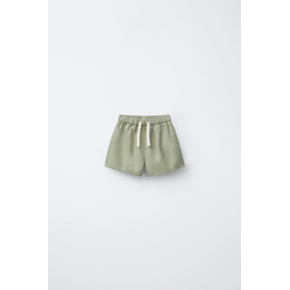 ШОРТЫ-БЕРМУДЫ ИЗО ЛЬНА И ХЛОПКА