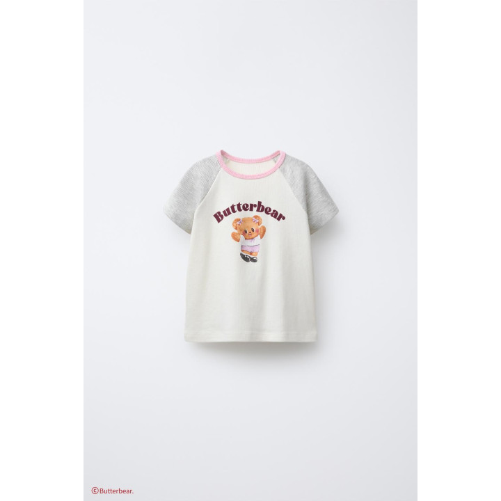 Футболка с рукавами реглан butterbear ©