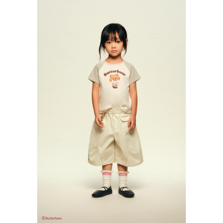 Футболка с рукавами реглан butterbear ©