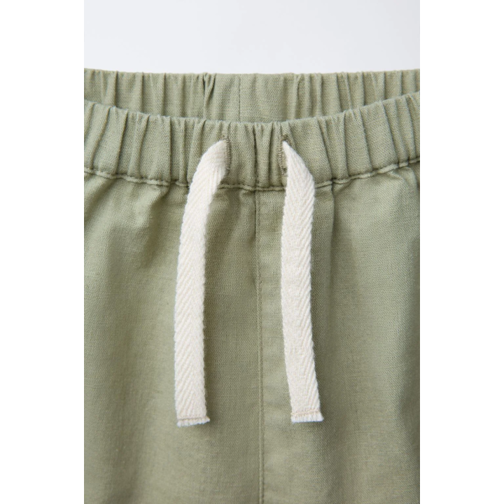 ШОРТЫ-БЕРМУДЫ ИЗО ЛЬНА И ХЛОПКА