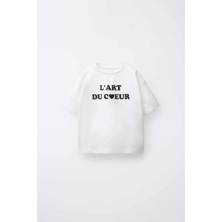 ФУТБОЛКА С ТЕКСТОВЫМ ПРИНТОМ