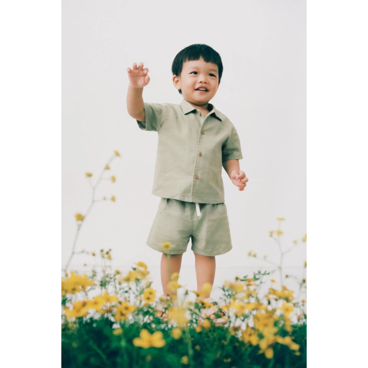 РУБАШКА ИЗО ЛЬНА И ХЛОПКА