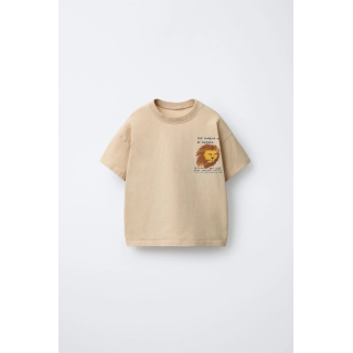 ФУТБОЛКА С ПРИНТОМ ЛЬВА