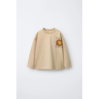 Футболка с принтом льва